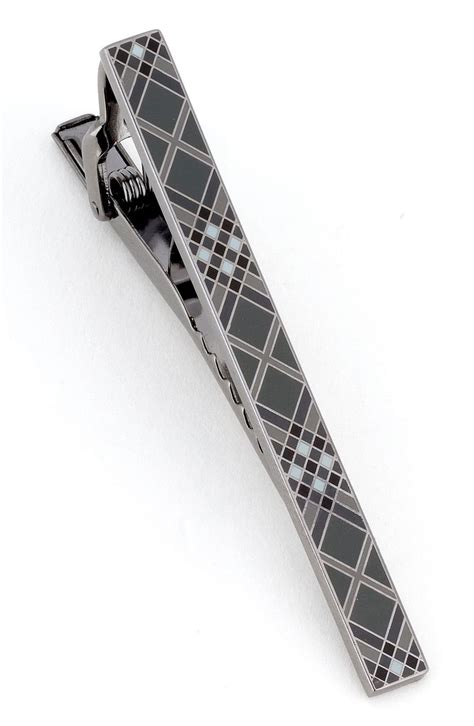 burberry check embossed tie bar|Burberry Limited.